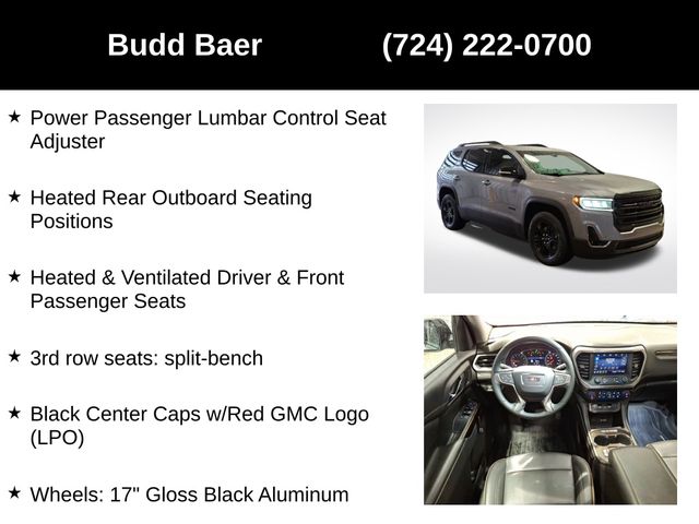 used 2023 GMC Acadia car, priced at $32,903