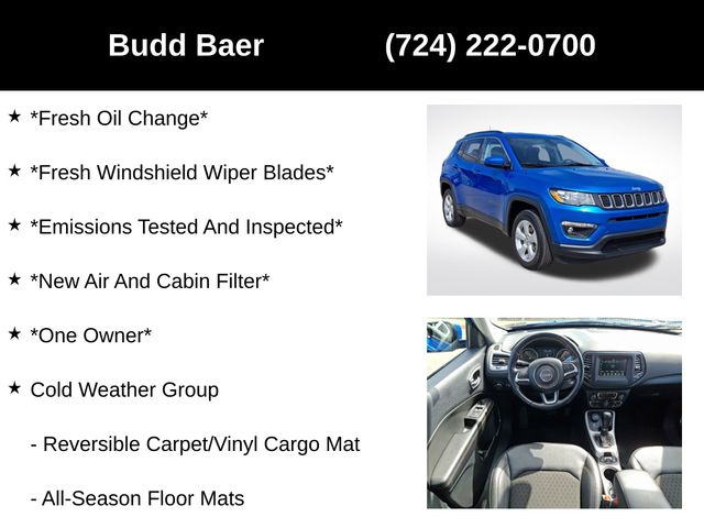 used 2020 Jeep Compass car, priced at $19,790