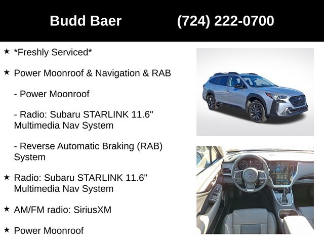 used 2023 Subaru Outback car, priced at $28,436