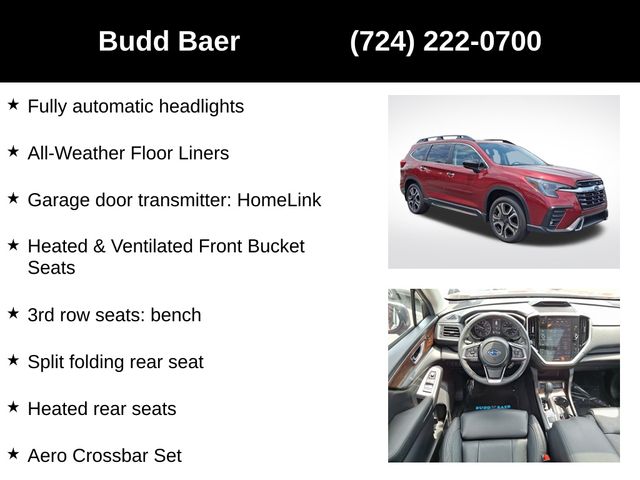 used 2024 Subaru Ascent car, priced at $43,941