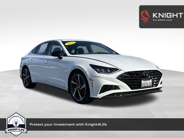 used 2021 Hyundai Sonata car, priced at $19,849