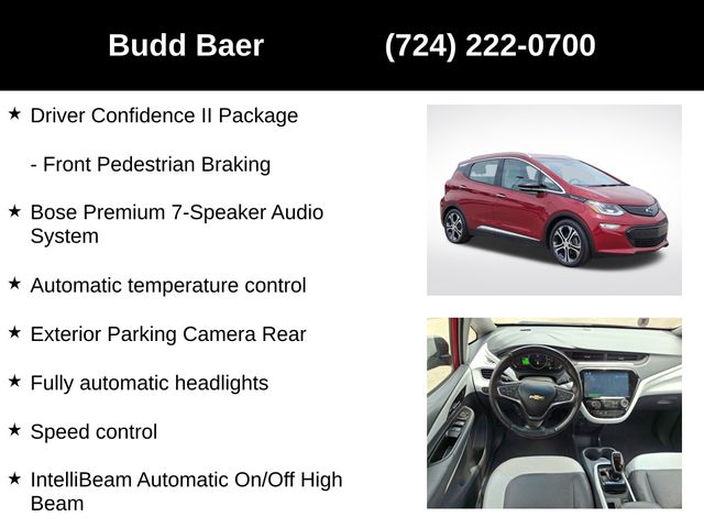 used 2019 Chevrolet Bolt EV car, priced at $14,984