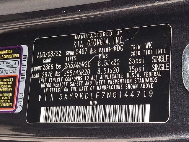 used 2022 Kia Sorento car, priced at $29,993