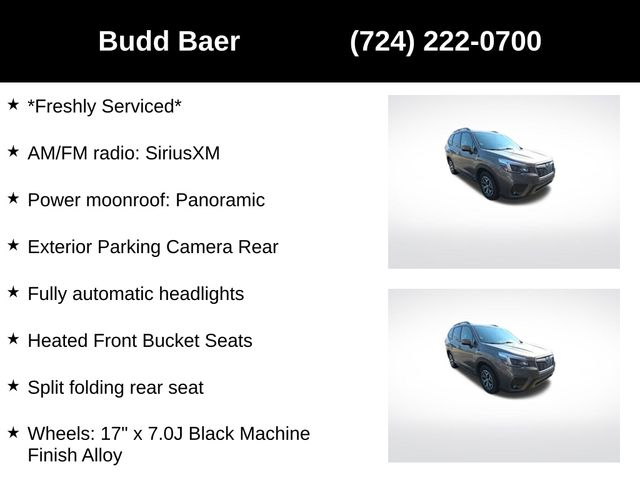 used 2021 Subaru Forester car, priced at $22,066