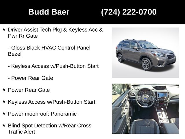 used 2020 Subaru Forester car, priced at $21,908