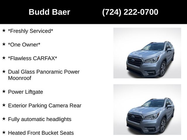 used 2021 Subaru Ascent car, priced at $22,922