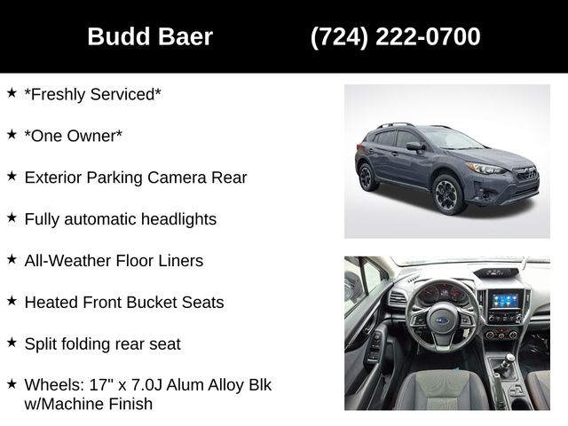 used 2023 Subaru Crosstrek car, priced at $22,893