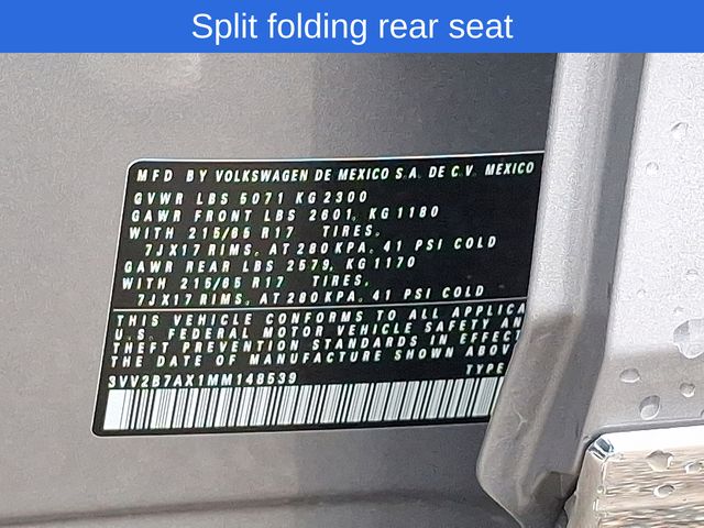 used 2021 Volkswagen Tiguan car, priced at $20,974