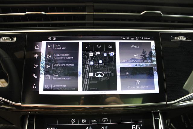 new 2025 Audi Q8 car, priced at $81,320