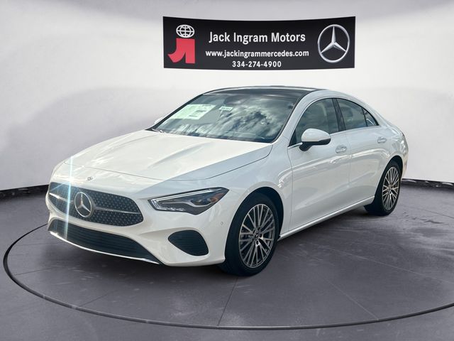 new 2025 Mercedes-Benz CLA car, priced at $48,695