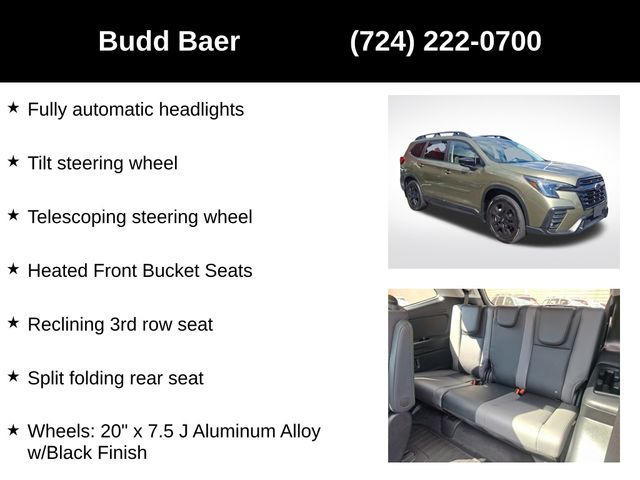 used 2024 Subaru Ascent car, priced at $37,827