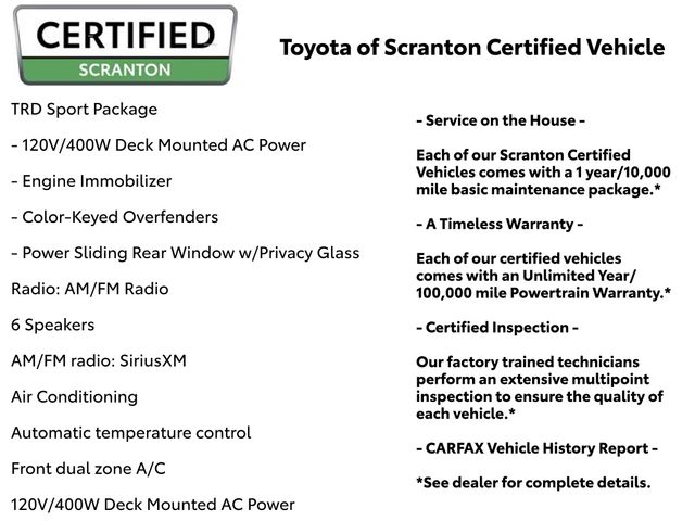 used 2021 Toyota Tacoma car, priced at $28,999