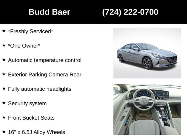 used 2021 Hyundai Elantra car, priced at $15,453