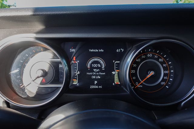 used 2023 Jeep Wrangler car, priced at $35,249