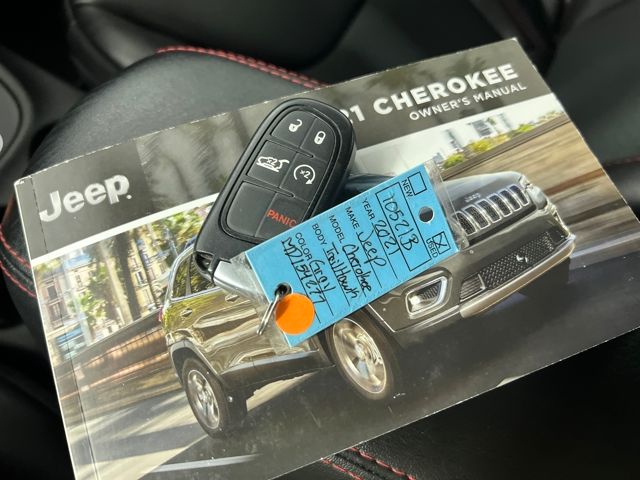 used 2021 Jeep Cherokee car, priced at $22,500