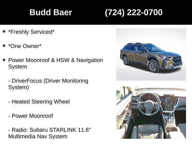 used 2023 Subaru Outback car, priced at $29,910