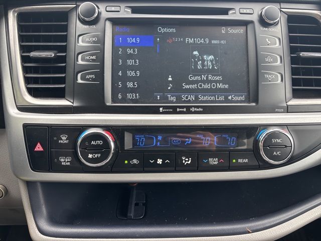 used 2017 Toyota Highlander car, priced at $17,799