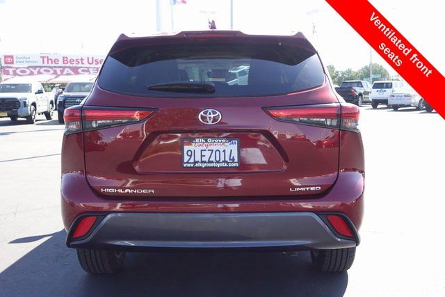 used 2022 Toyota Highlander car, priced at $34,655