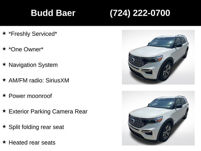 used 2020 Ford Explorer car, priced at $29,922