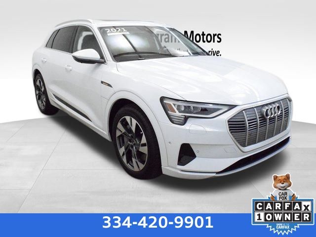 used 2021 Audi e-tron car, priced at $29,497