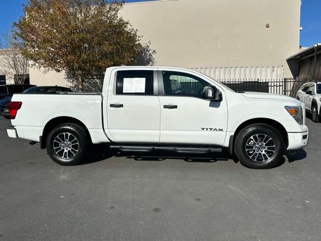 used 2022 Nissan Titan car, priced at $36,850