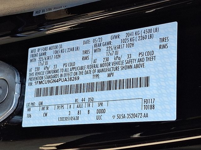 used 2023 Ford Escape car, priced at $23,827