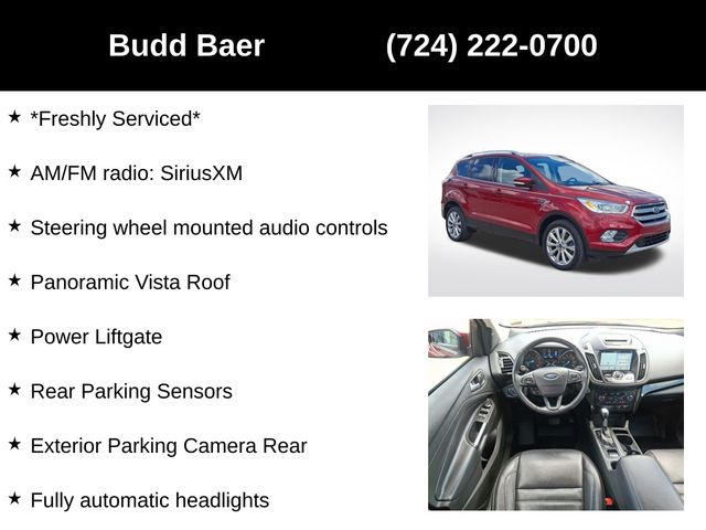 used 2017 Ford Escape car, priced at $15,859