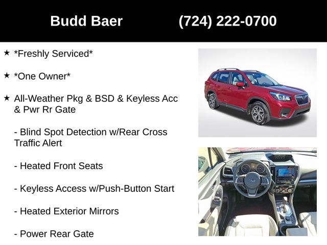 used 2019 Subaru Forester car, priced at $18,991