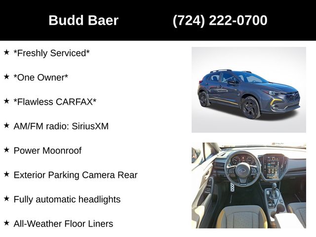 used 2024 Subaru Crosstrek car, priced at $26,488