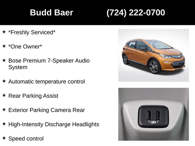 used 2017 Chevrolet Bolt EV car, priced at $12,158