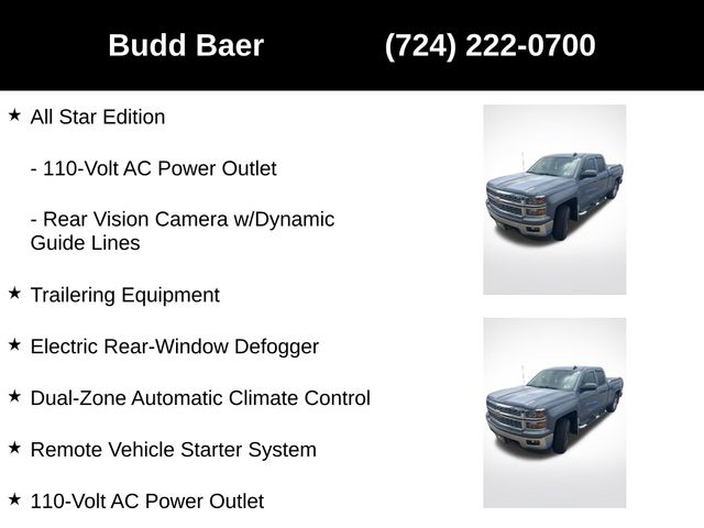 used 2015 Chevrolet Silverado 1500 car, priced at $18,961