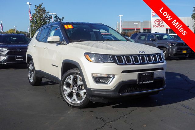 used 2018 Jeep Compass car, priced at $16,544