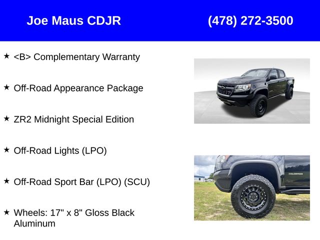 used 2019 Chevrolet Colorado car, priced at $28,487