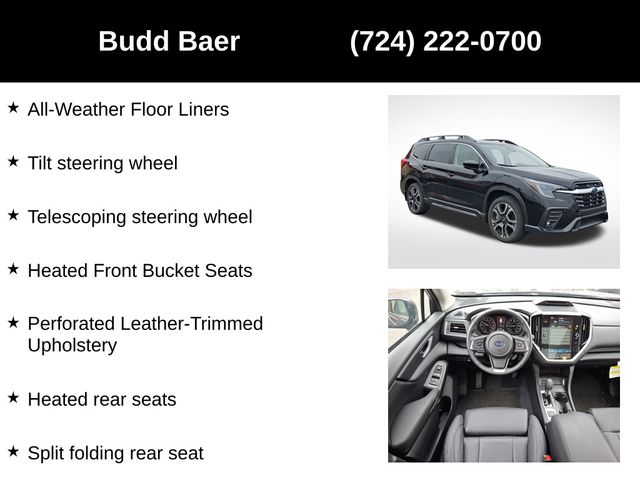 used 2024 Subaru Ascent car, priced at $37,880