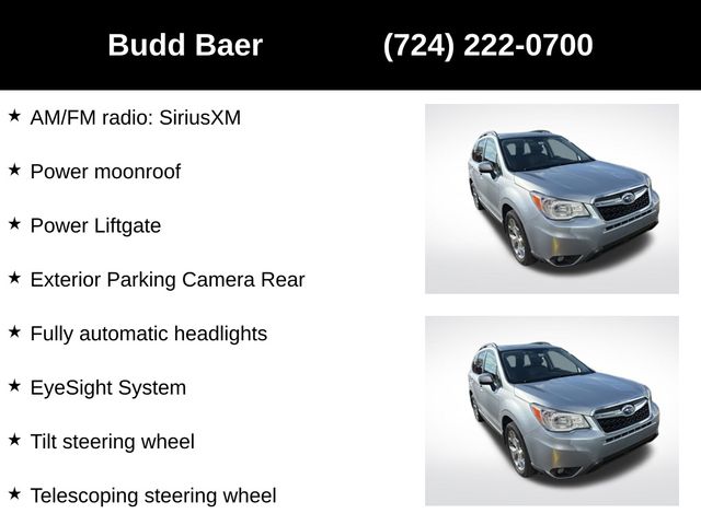 used 2015 Subaru Forester car, priced at $15,949