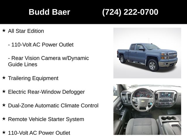 used 2015 Chevrolet Silverado 1500 car, priced at $18,961
