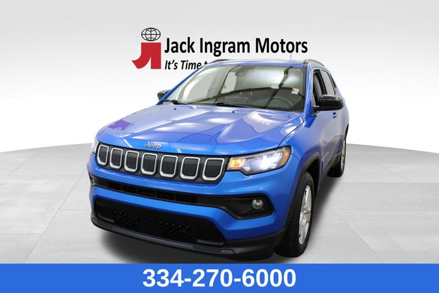 used 2022 Jeep Compass car, priced at $19,499