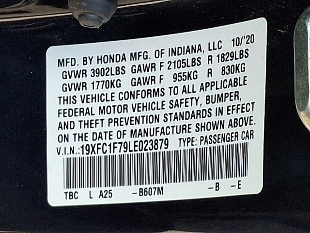 used 2020 Honda Civic car, priced at $20,228