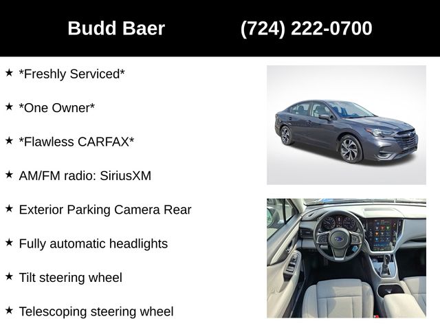 used 2023 Subaru Legacy car, priced at $23,603
