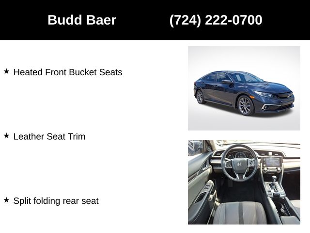 used 2020 Honda Civic car, priced at $20,228