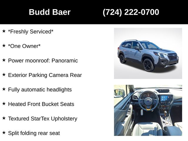 used 2022 Subaru Forester car, priced at $29,972