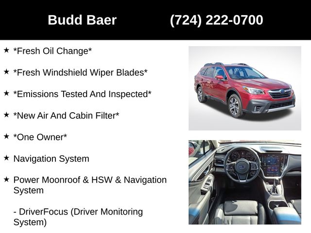 used 2022 Subaru Outback car, priced at $28,295