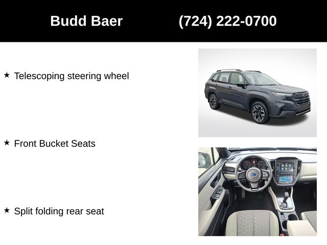 used 2025 Subaru Forester car, priced at $28,928