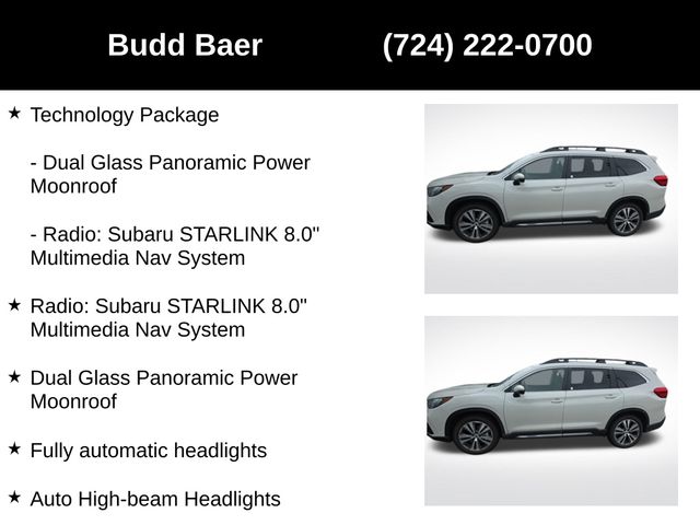 used 2022 Subaru Ascent car, priced at $35,085