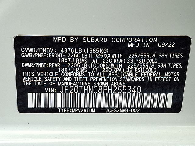 used 2023 Subaru Crosstrek car, priced at $27,854