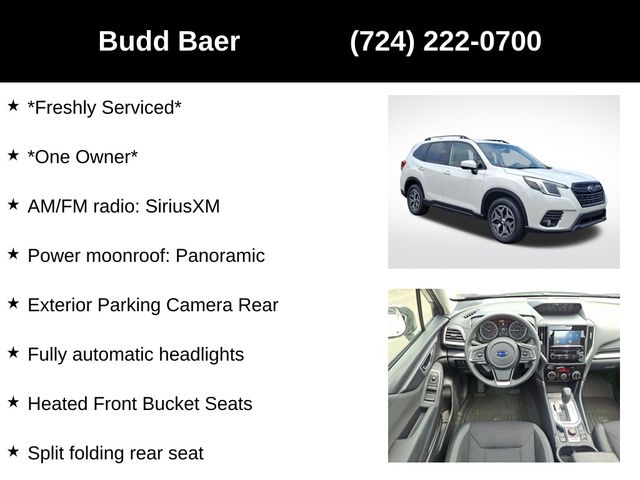 used 2022 Subaru Forester car, priced at $29,901