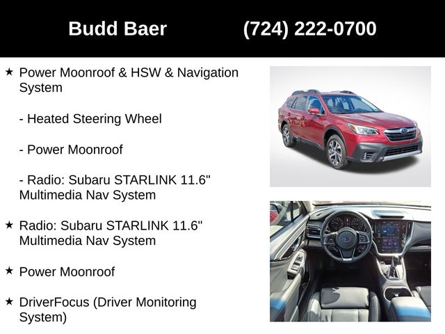 used 2022 Subaru Outback car, priced at $28,295