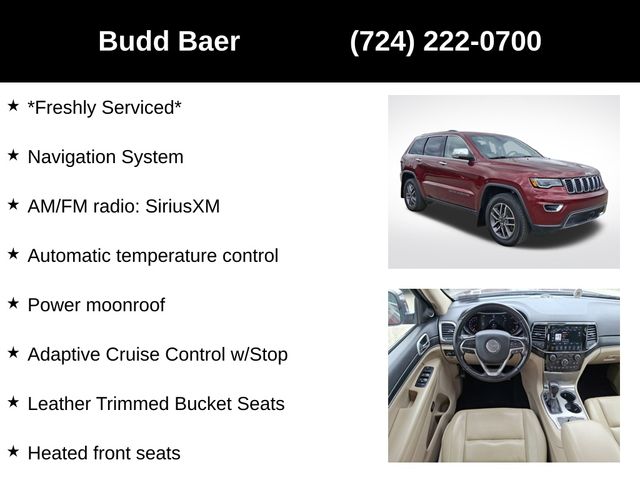 used 2021 Jeep Grand Cherokee car, priced at $25,783