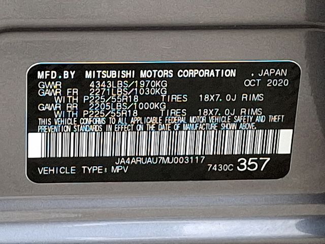 used 2021 Mitsubishi Outlander Sport car, priced at $16,988
