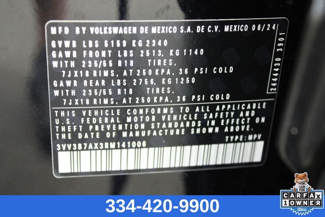 used 2024 Volkswagen Tiguan car, priced at $30,855
